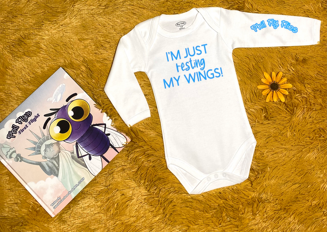 'I'm Just Resting My Wings' Phil Fly Onesie